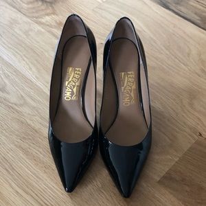 Salvatore Ferragamo Patent Leather Pumps